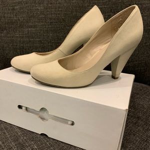 Spring Canvas Heels